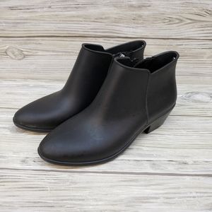 Sam Edelman Black Petty Rain Ankle Boots